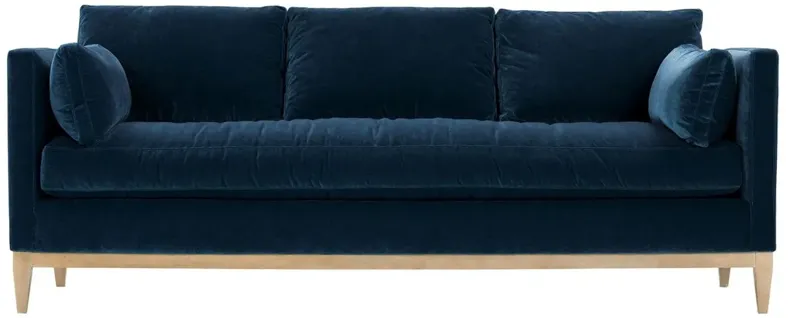Elodie Velvet Bench-Seat Sofa
