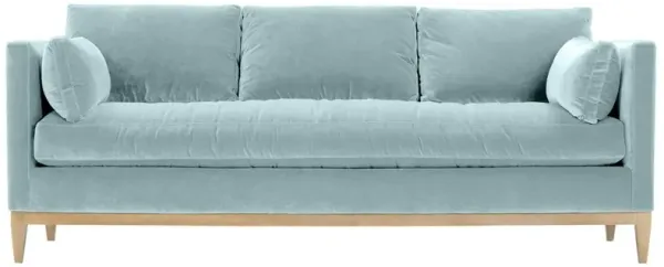 Elodie Velvet Bench-Seat Sofa