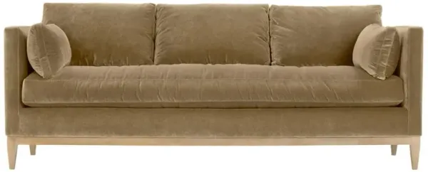 Elodie Velvet Bench-Seat Sofa
