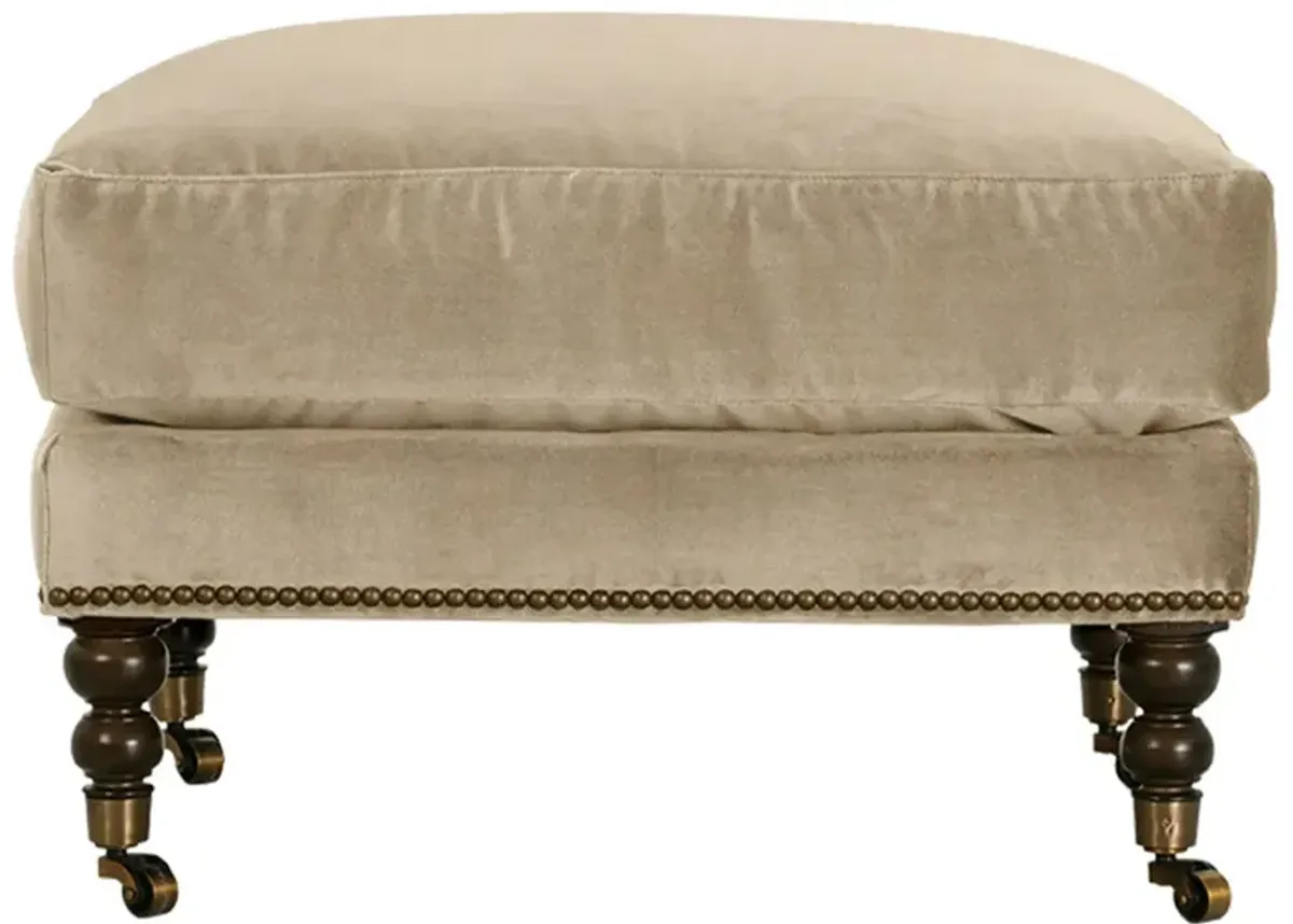 Margot Velvet Ottoman