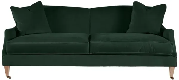 Elodie Velvet Curved Back Sofa