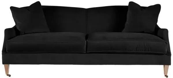 Elodie Velvet Curved Back Sofa