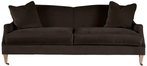 Elodie Velvet Curved Back Sofa