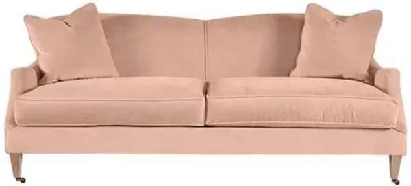 Elodie Velvet Curved Back Sofa