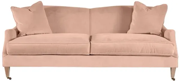 Elodie Velvet Curved Back Sofa