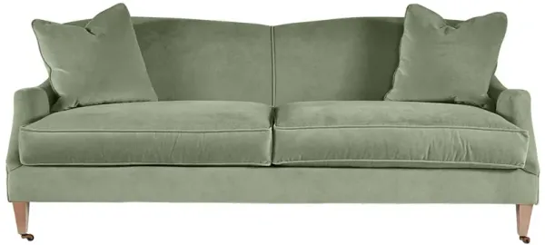 Elodie Velvet Curved Back Sofa
