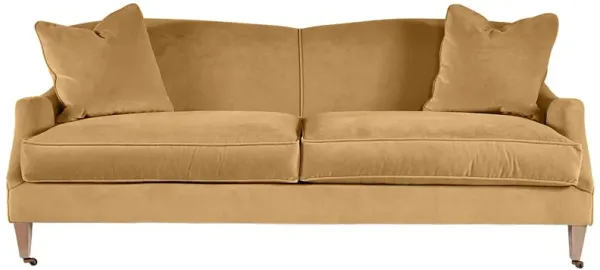 Elodie Velvet Curved Back Sofa