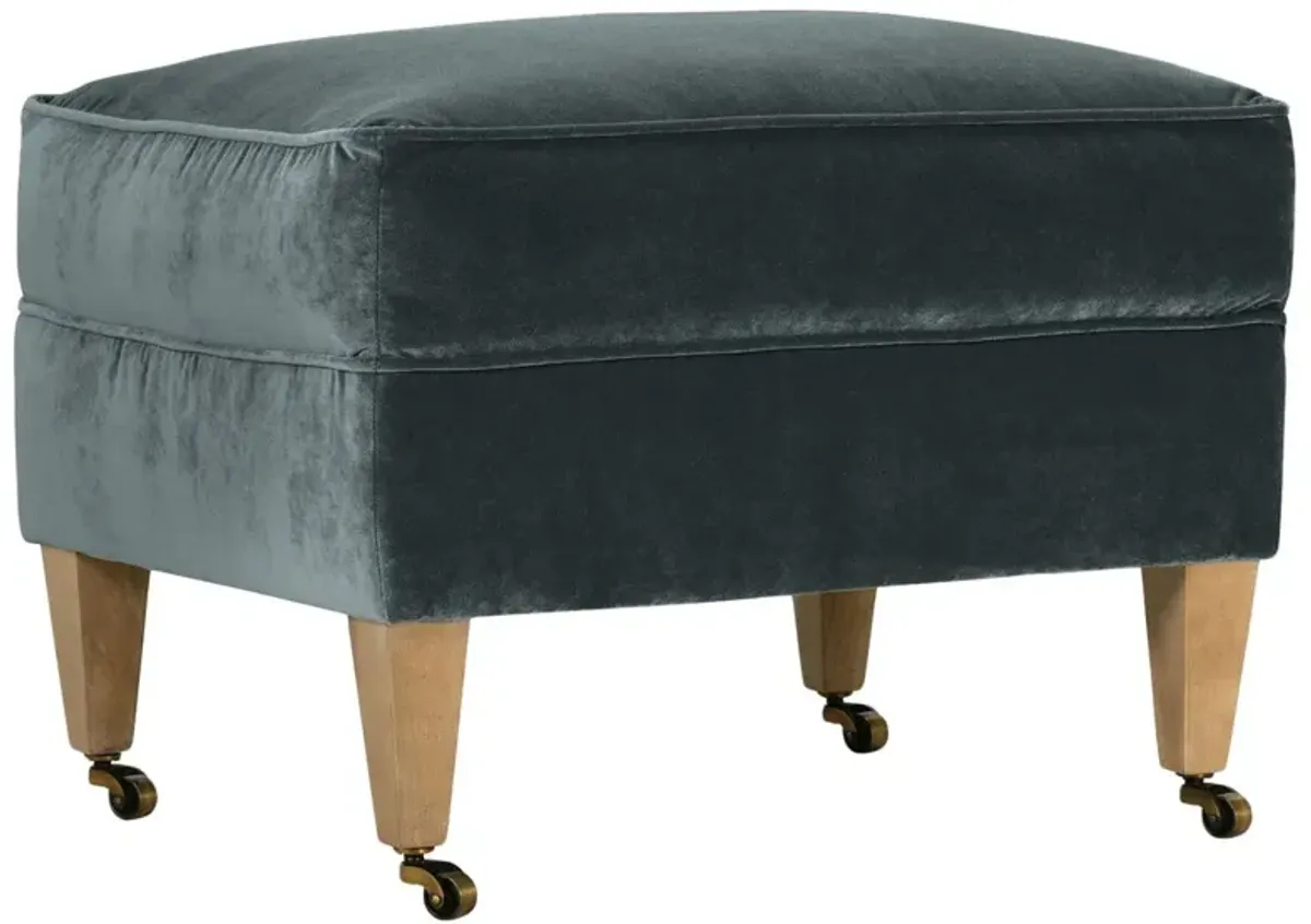 Elodie Velvet Ottoman