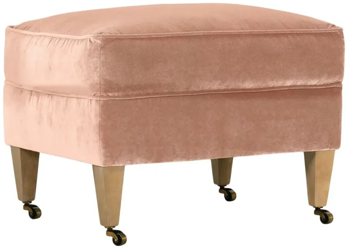 Elodie Velvet Ottoman