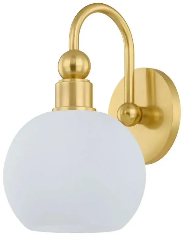 Sylven 1-Light Bath and Vanity Wall Sconce - Gold