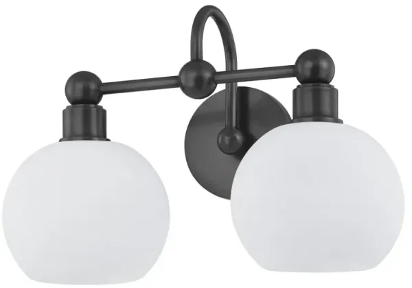 Sylven 2-Light Bath and Vanity Wall Sconce - Brown