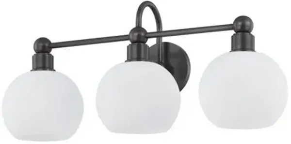 Sylven 3-Light Bath And Vanity Wall Sconce - Brown