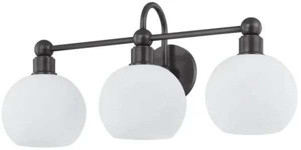 Sylven 3-Light Bath And Vanity Wall Sconce - Brown