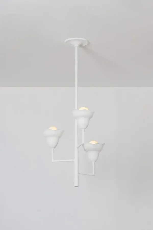 Nemea Floral Chandelier - White