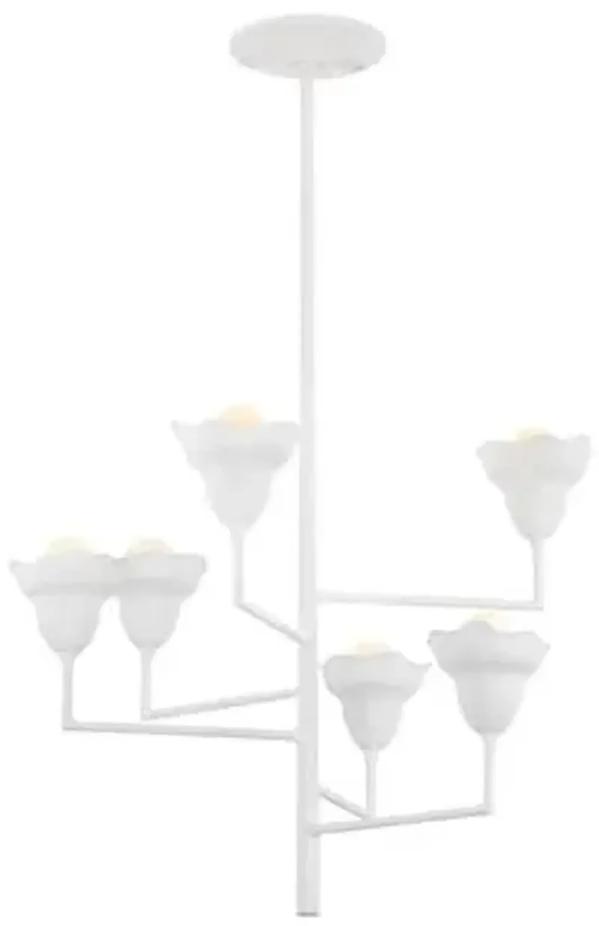 Nemea Chandelier - White