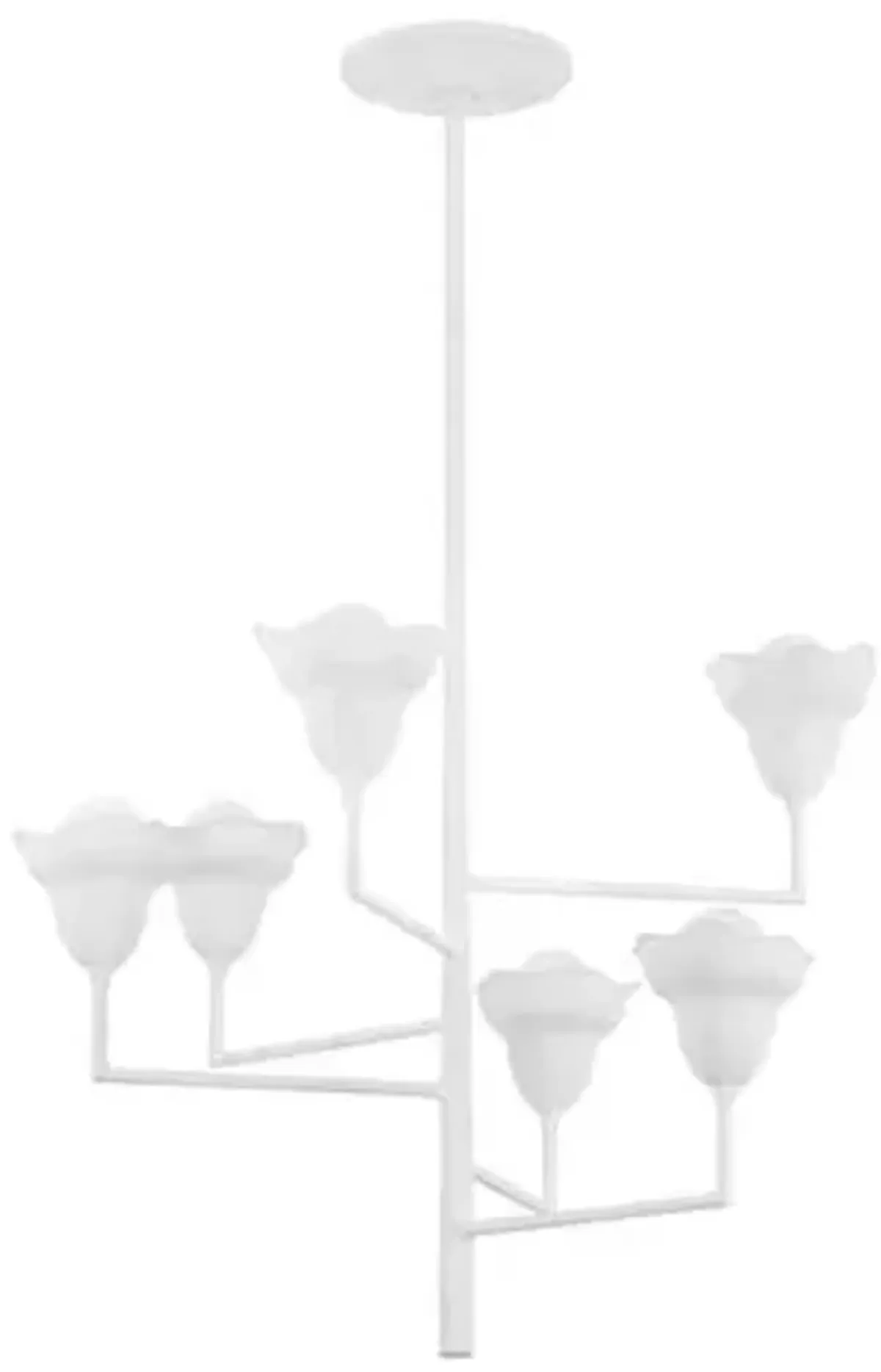 Nemea Chandelier - White