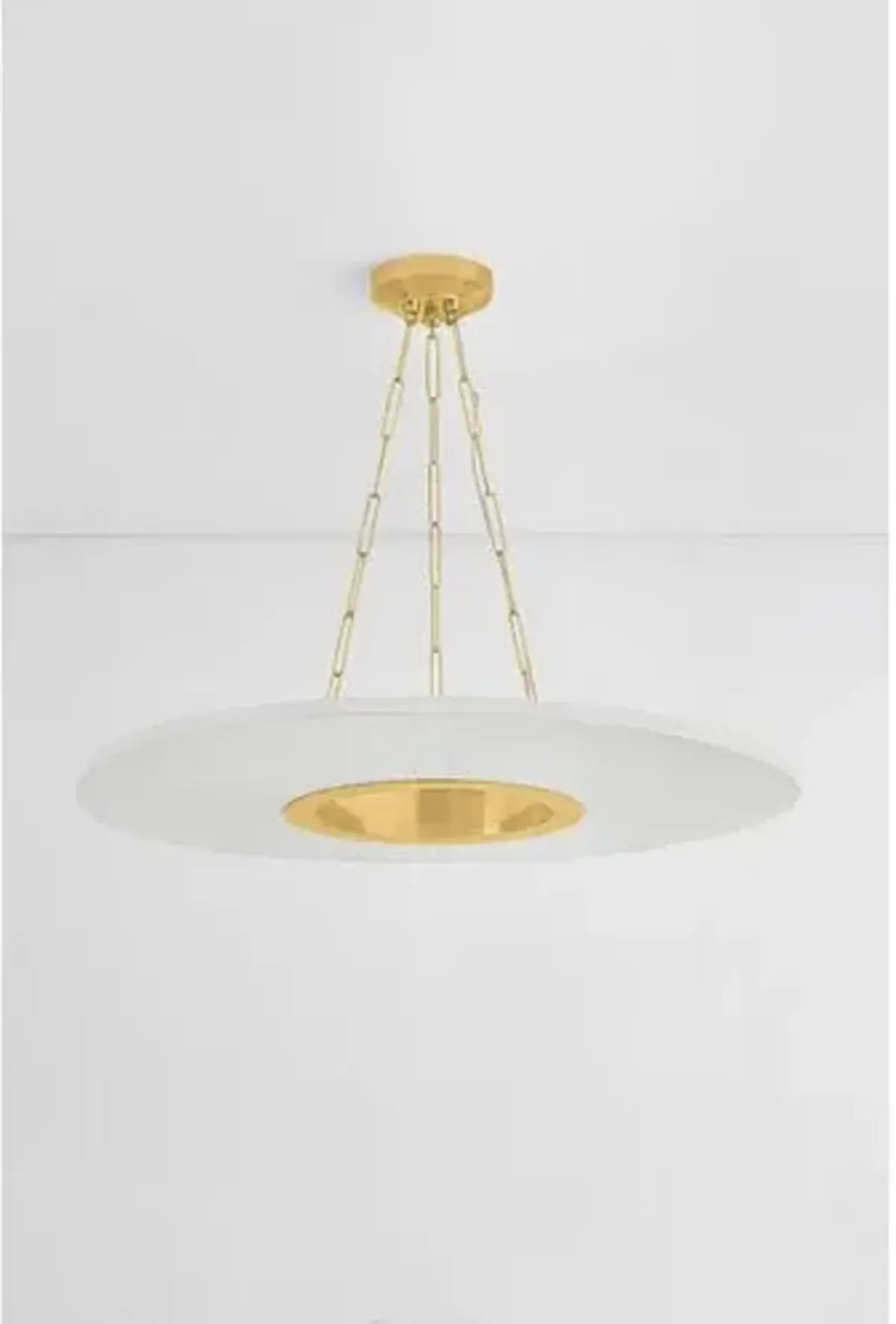 Caliora Chandelier - Aged Brass - Gold