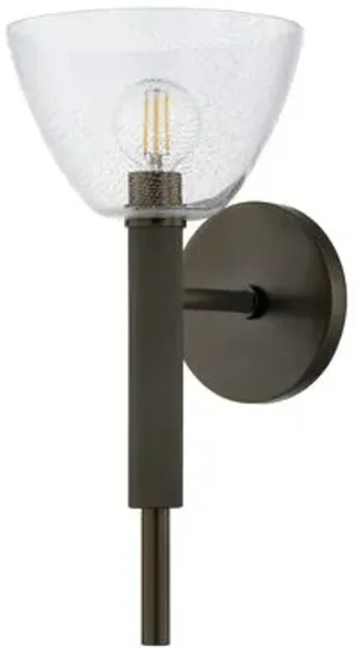 Halsten Chandelier - True Bronze/Silver Mesh - Brown