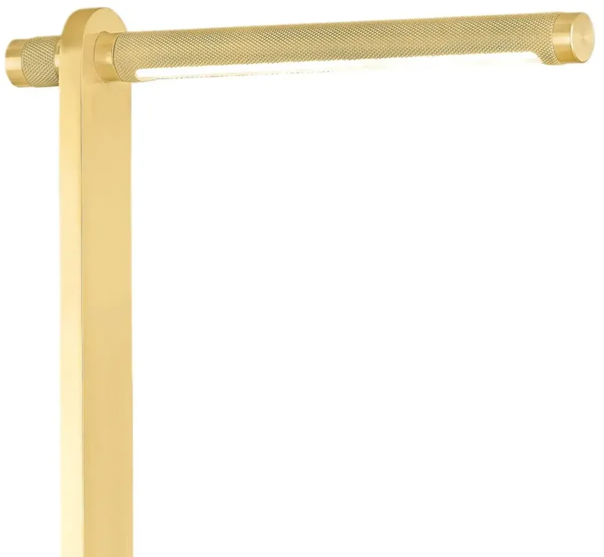 Zephan Floor Lamp - Aged Brass