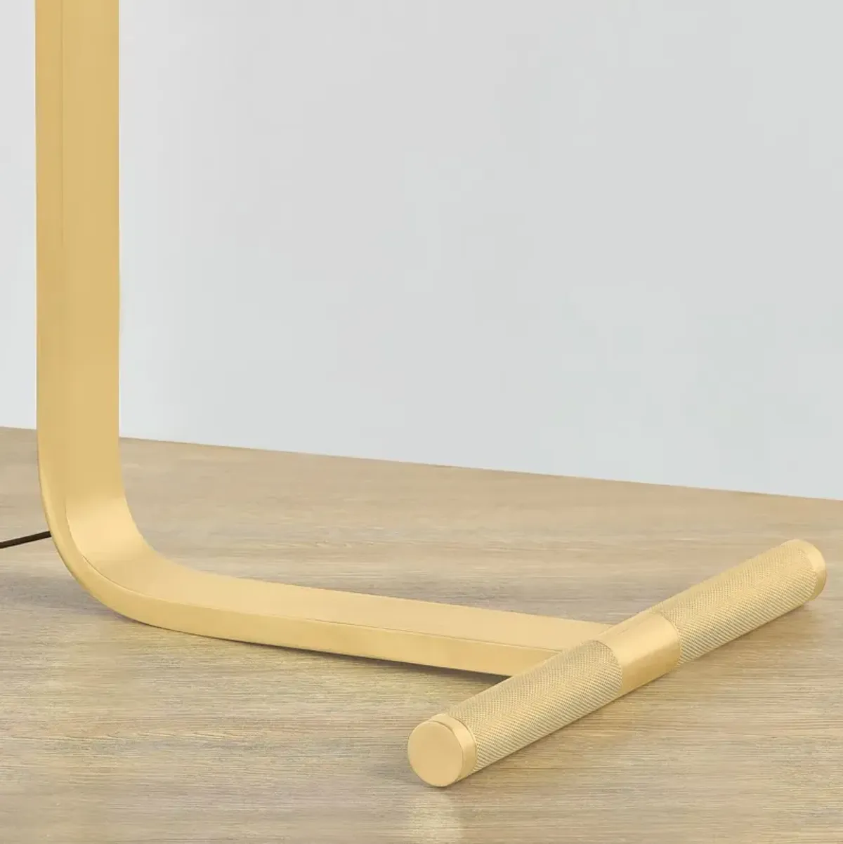 Zephan Floor Lamp - Aged Brass