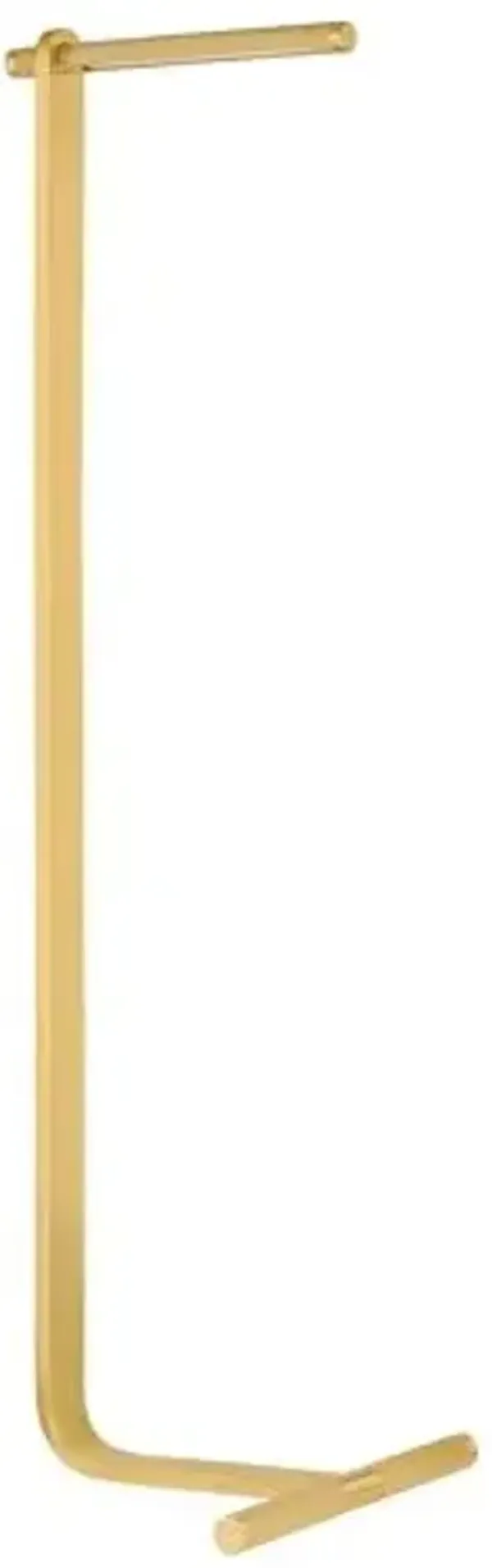 Zephan Floor Lamp - Aged Brass