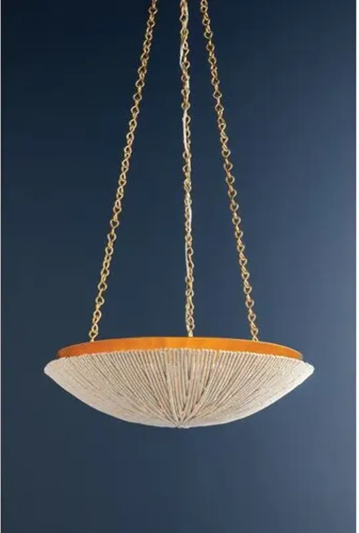 Darion Pendant - Vintage Gold Leaf