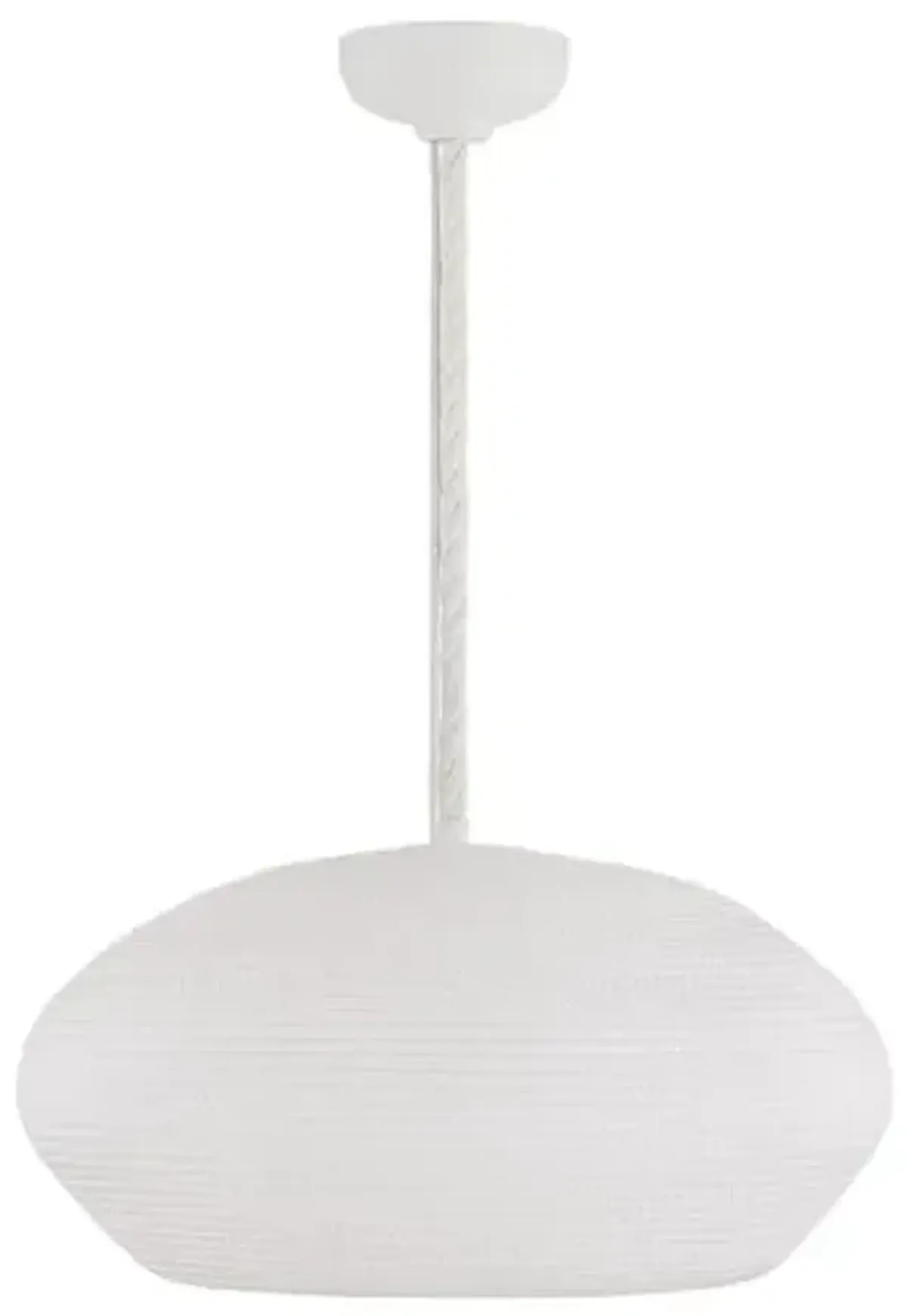 Liron Pendant - Gesso White - Handcrafted