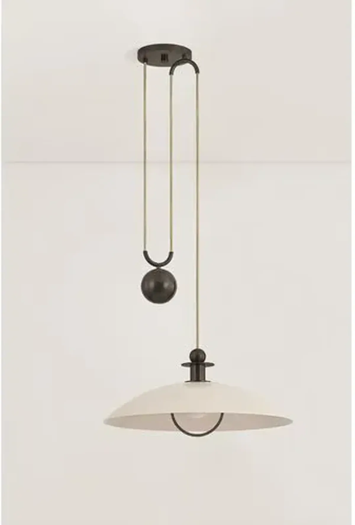 Calvert Pendant - True Bronze/Soft Bisque - Brown