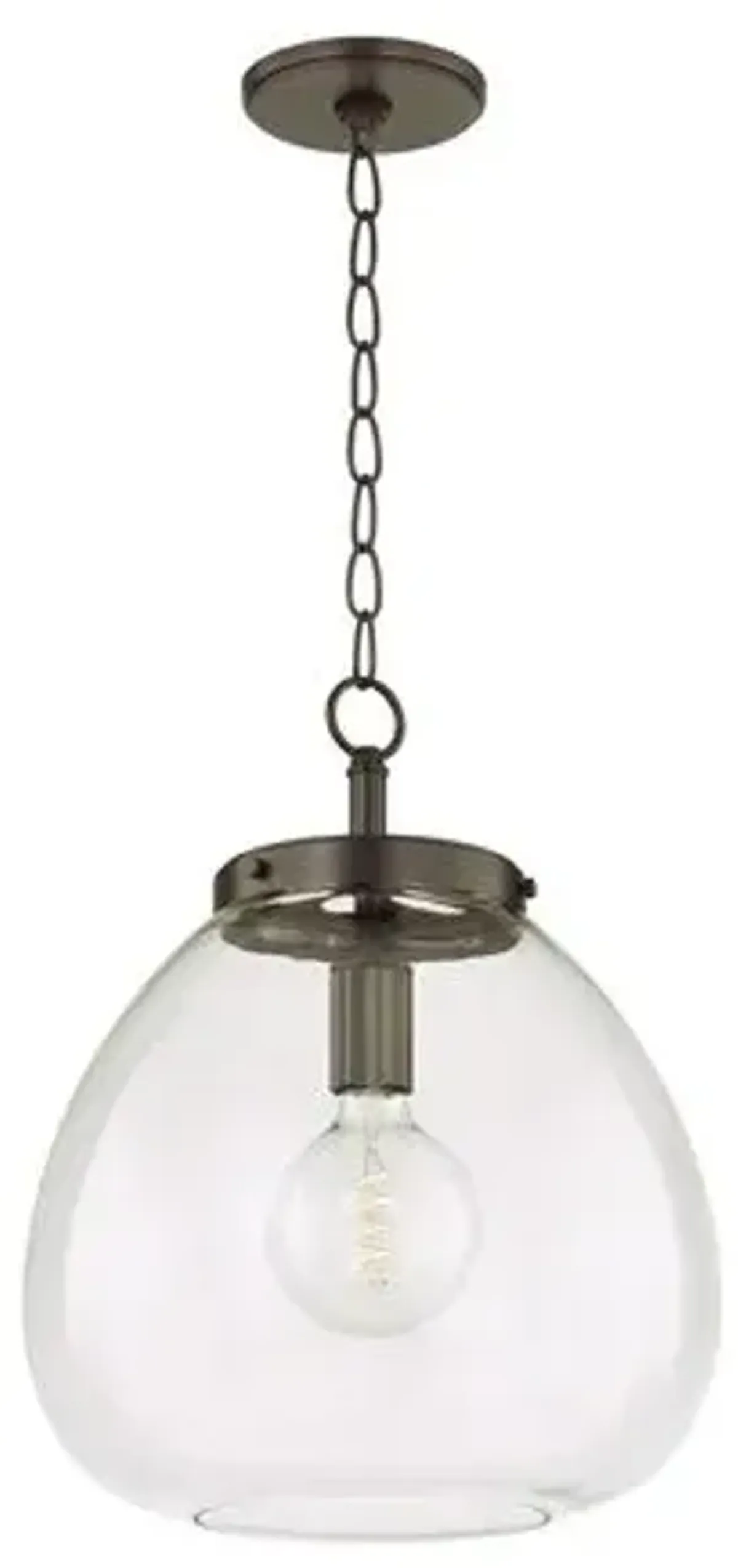 Kymir Glass Pendant - Clear