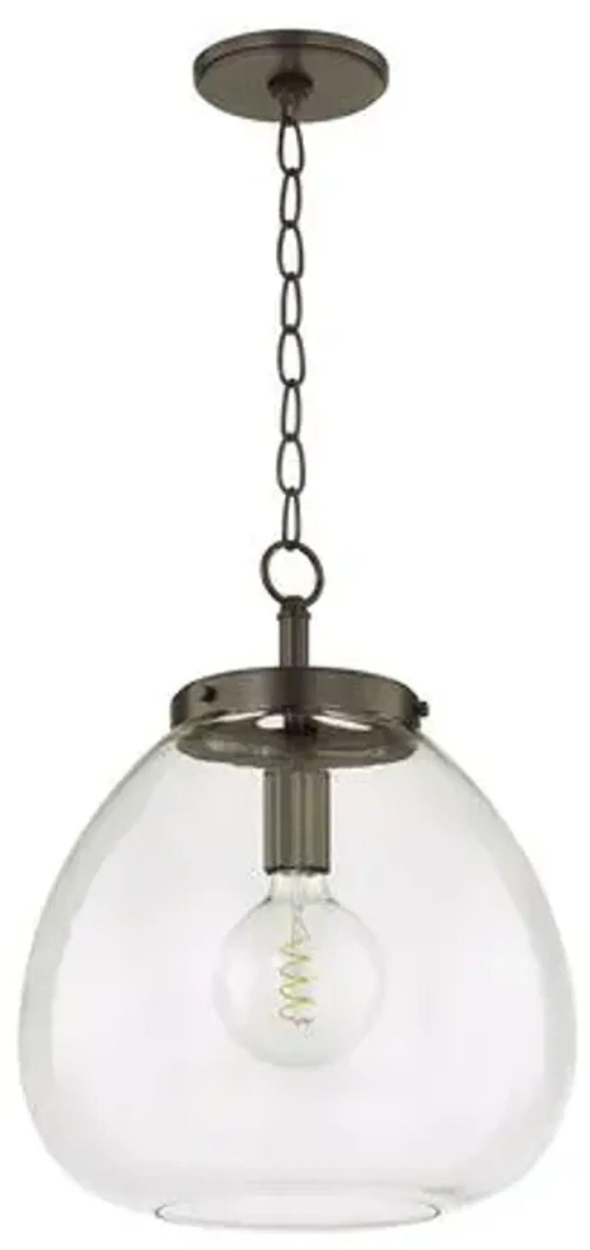 Kymir Glass Pendant - Clear