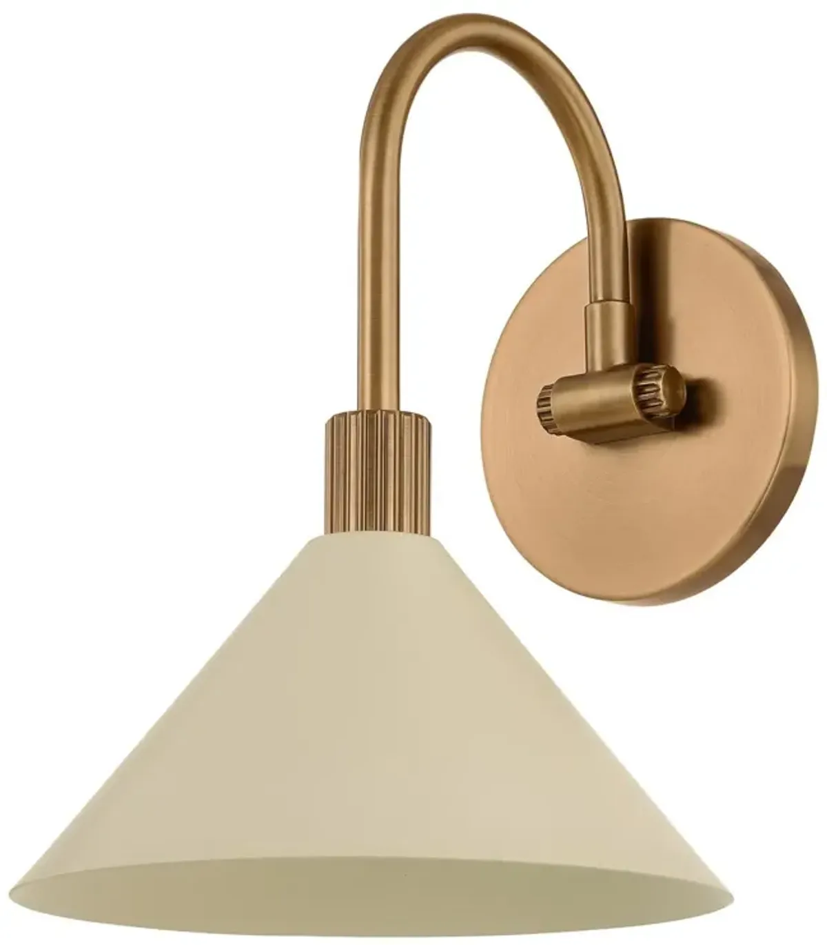 Jovani Bath and Vanity Wall Sconce - Patina Brass/Soft Sand - Troy Lighting - Gold