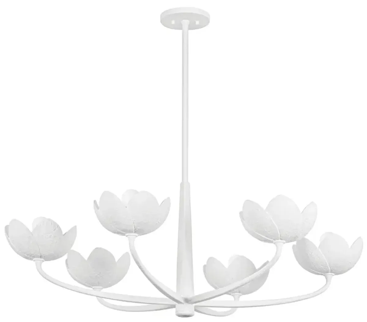 Arcata Petal Chandelier - Troy Lighting - White