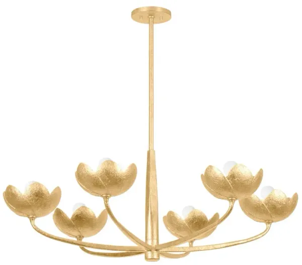 Arcata Petal Chandelier - Troy Lighting - Gold