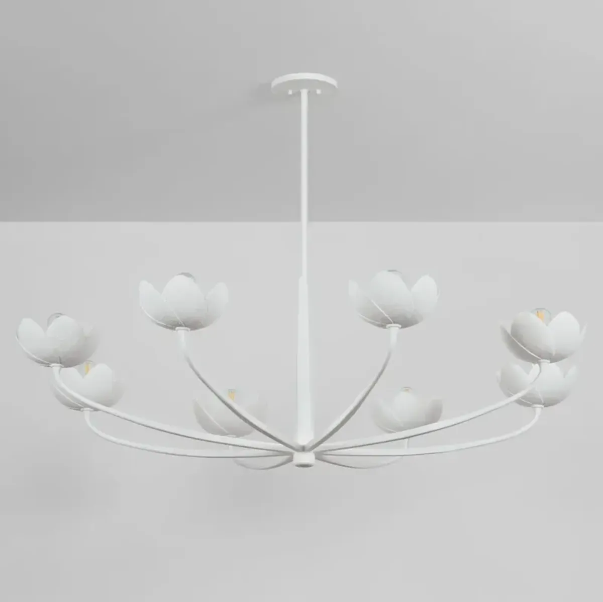 Arcata Petal Chandelier - Troy Lighting - White