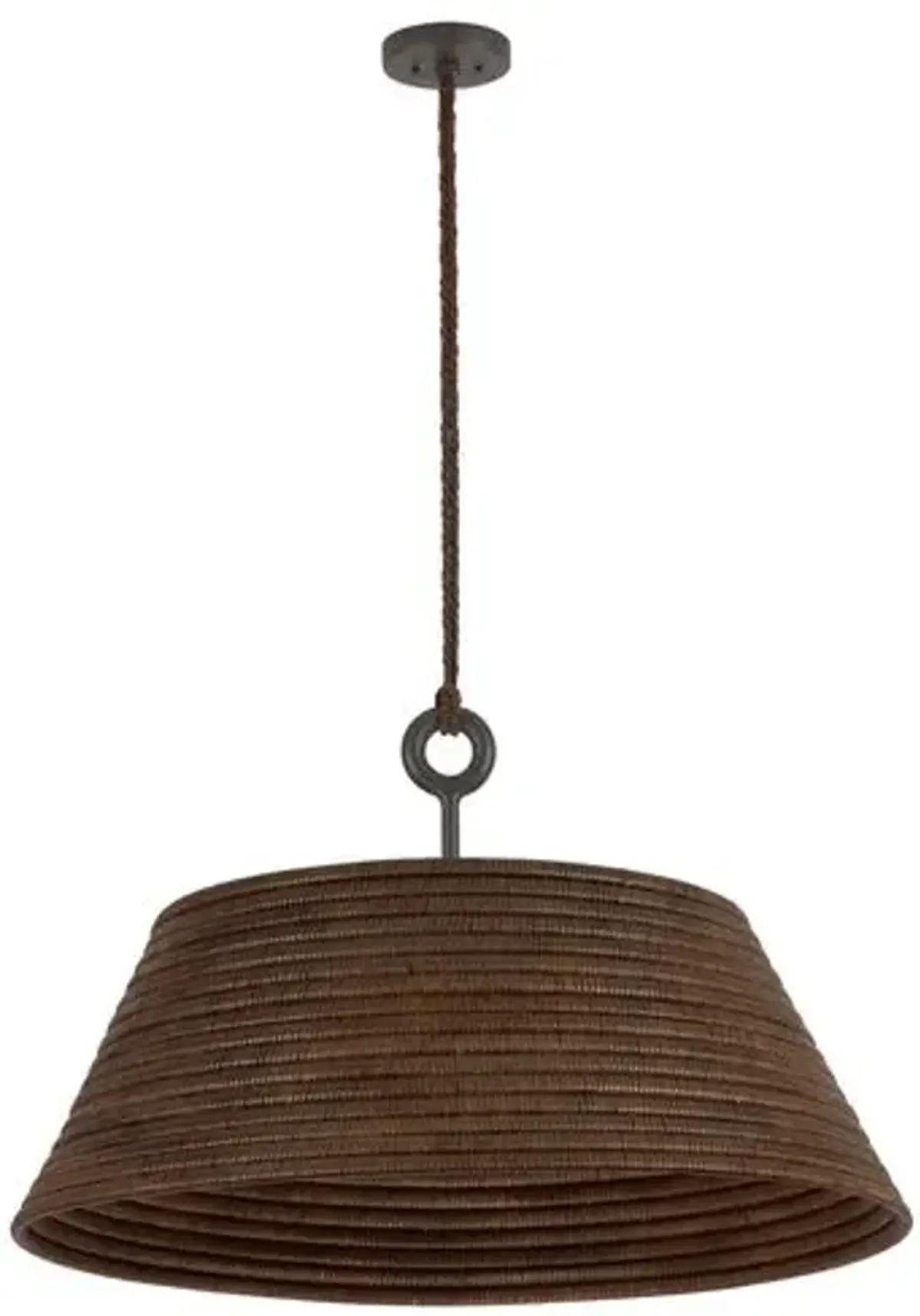 Sequoia Pendant - Troy Lighting - Brown