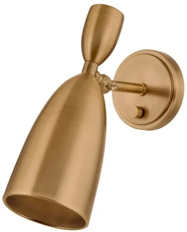 Spade Wall Sconce - Patina Brass - Troy Lighting - Gold