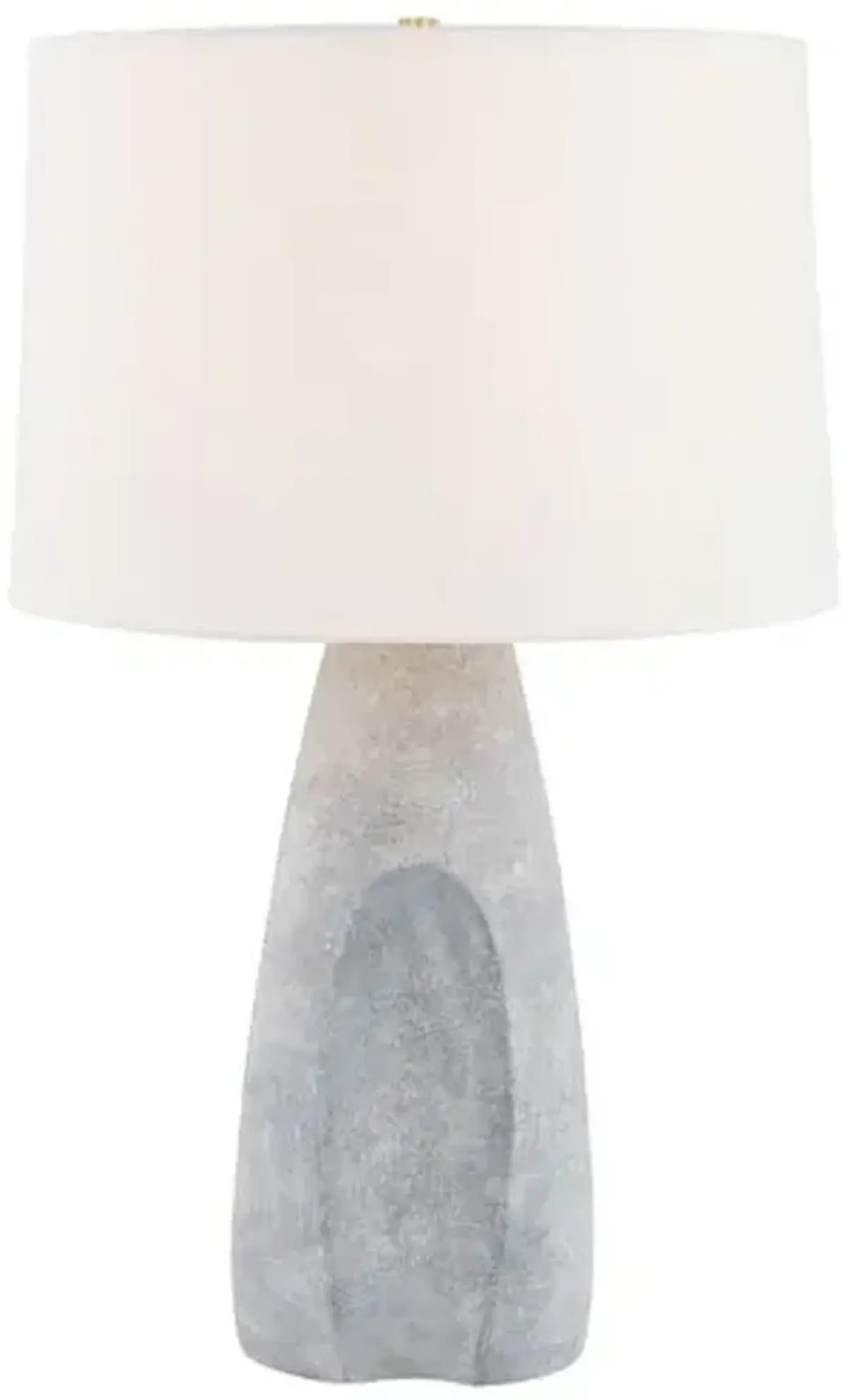Ellery Ceramic Table Lamp - Stonewash/Textured Linen - Multi