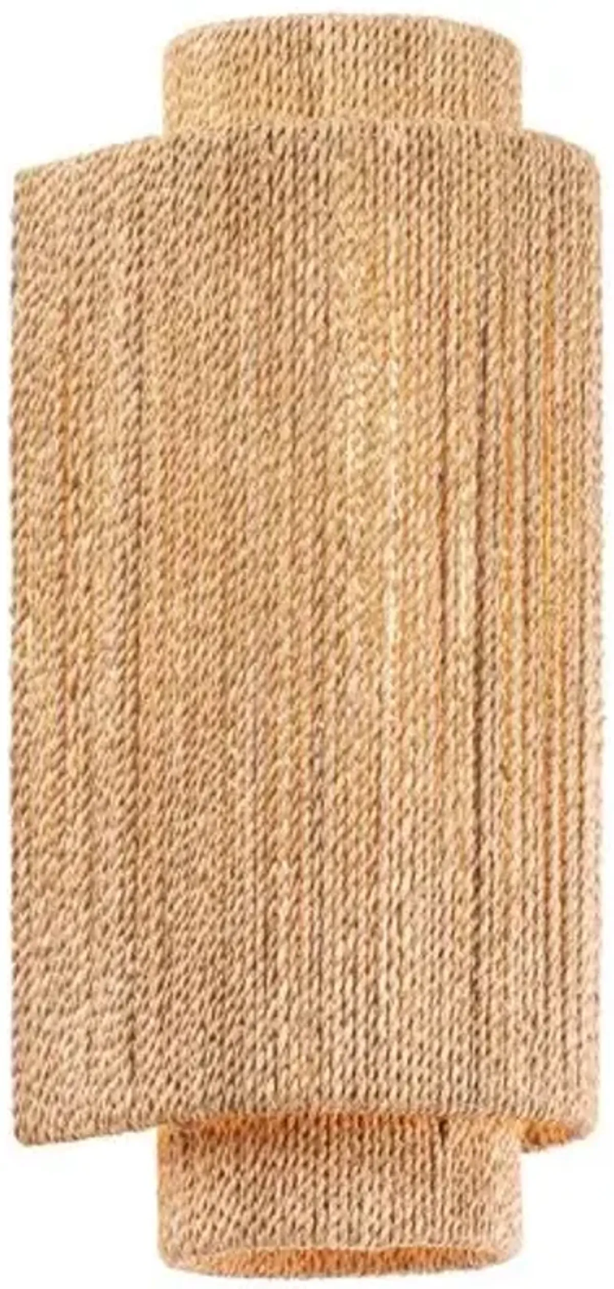 Neris Wall Sconce - Natural Abaca Cord - Gold