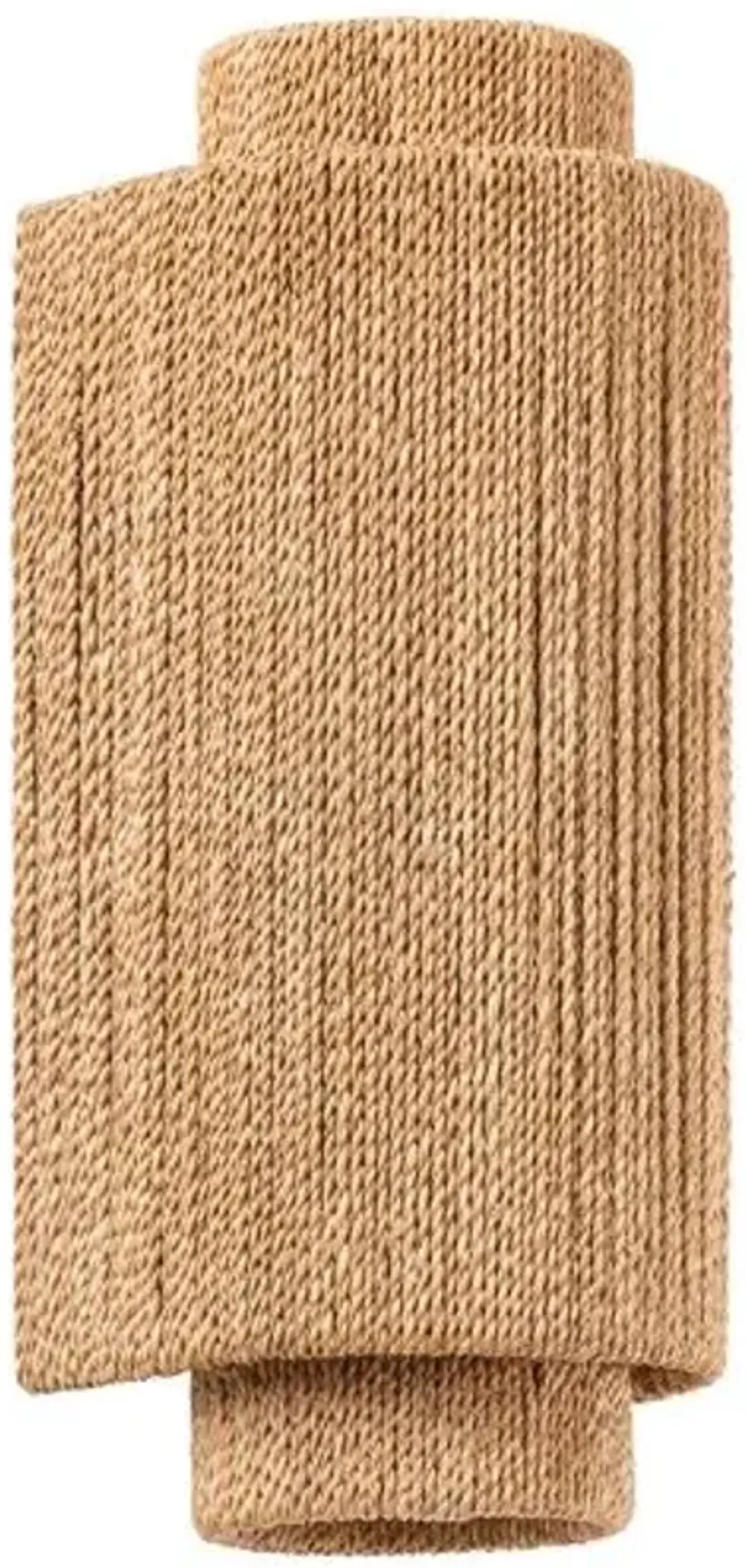 Neris Wall Sconce - Natural Abaca Cord - Gold