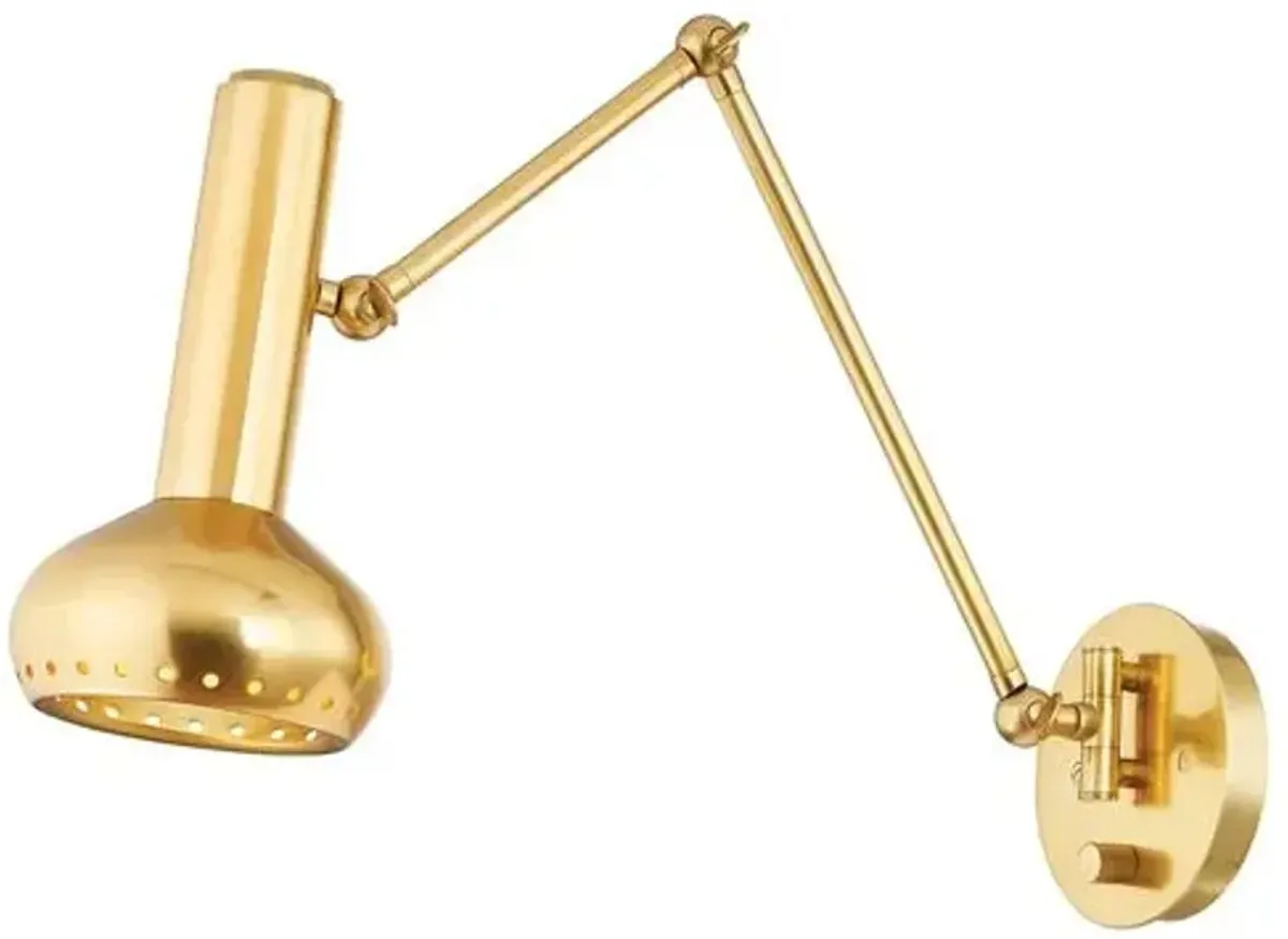 Saelwyn Adjustable Wall Sconce - Gold