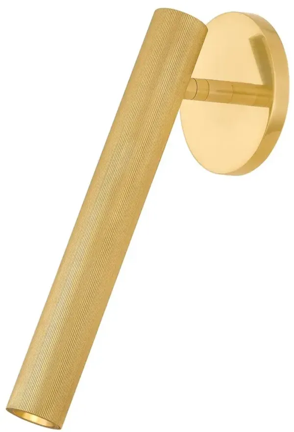 Dacian Wall Sconce - Aged Brass - Gold