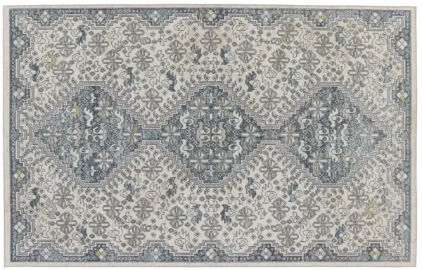 Tula Medallion Rug, Blue