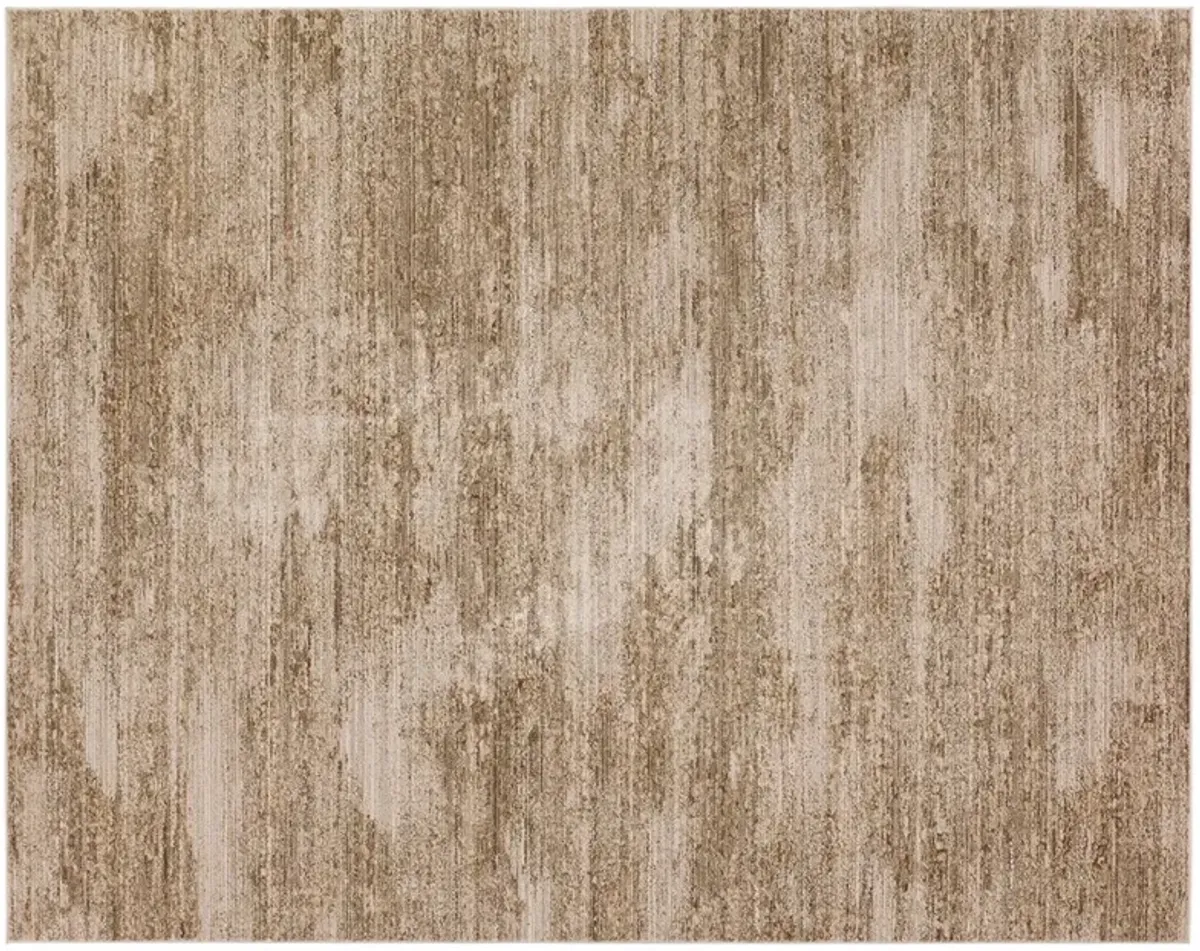 Zara Abstract Rug, Tan