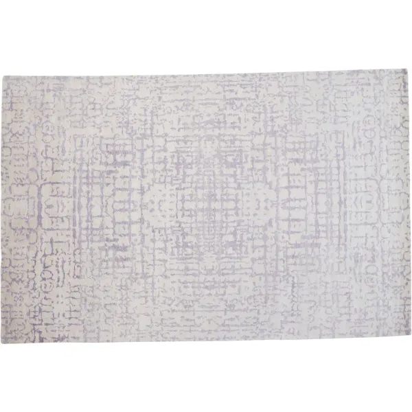 Leif Distressed Rug, Ivory/Purple