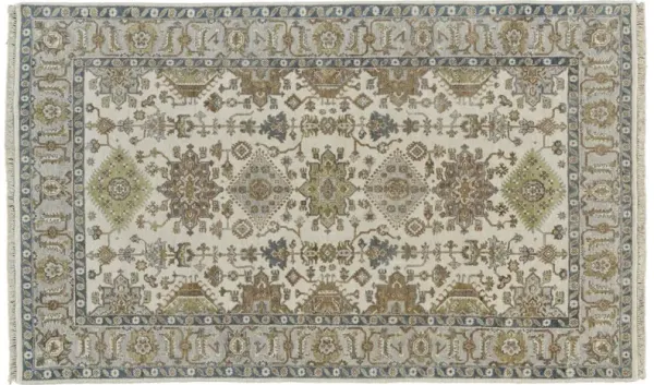 Namche Damask 2' x 3' Rug, Gray/Green