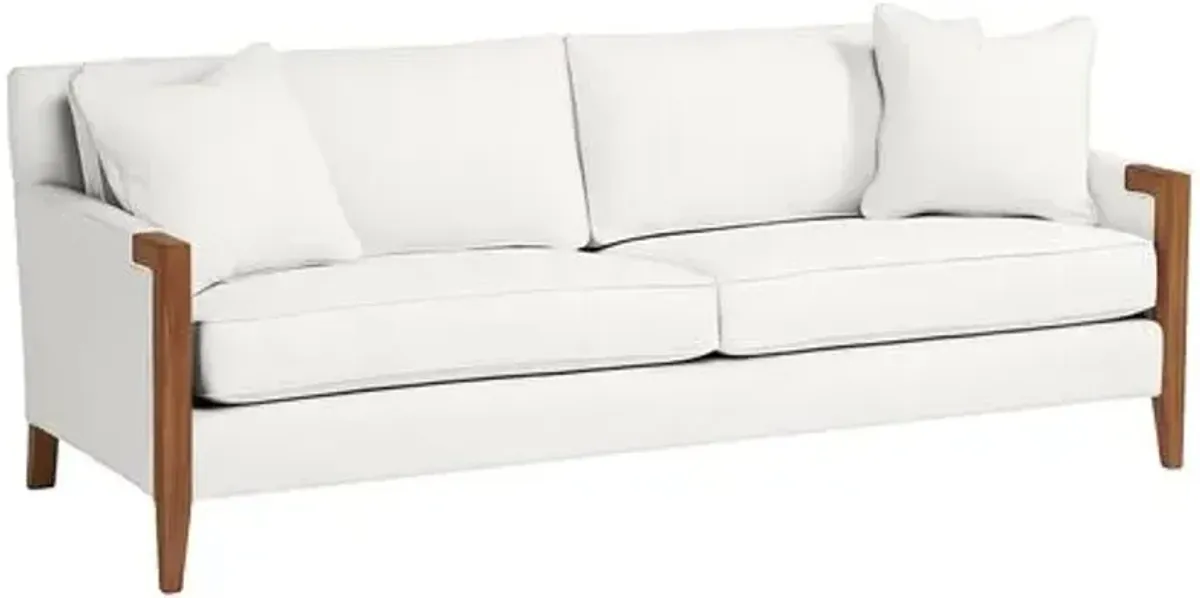 Grenada Outdoor Upholstered Sofa - Inside Out Linen - Handcrafted