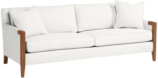 Grenada Outdoor Upholstered Sofa, Inside Out Linen