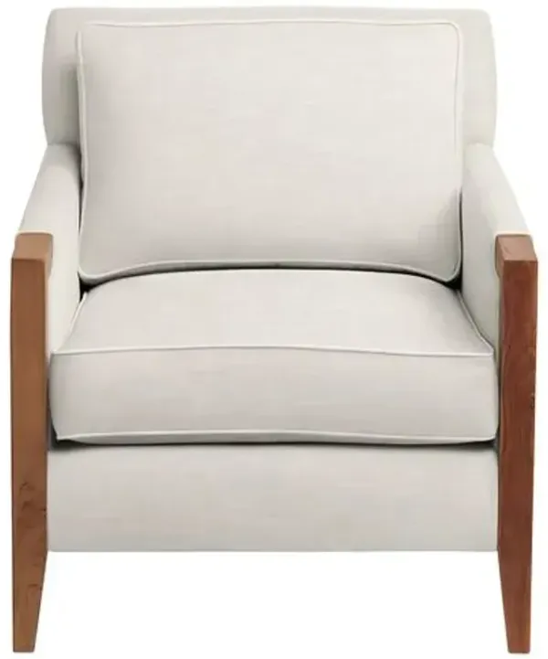 Grenada Outdoor Upholstered Chair - Inside Out Linen - Handcrafted