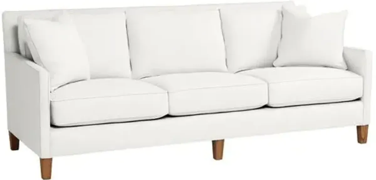 Northport Outdoor Upholstered Sofa - Inside Out Linen - Handcrafted