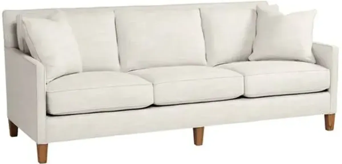 Northport Outdoor Upholstered Sofa - Inside Out Linen - Handcrafted